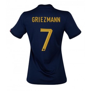 Frankrike Antoine Griezmann #7 kläder Kvinnor VM 2022 Hemmatröja Kortärmad